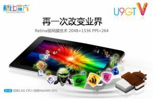 Китайский планшет Cube U9GT V на Android 4.1 в виде iPad 3