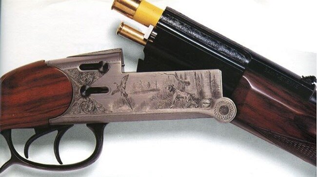 Комбинированное ружье для охоты