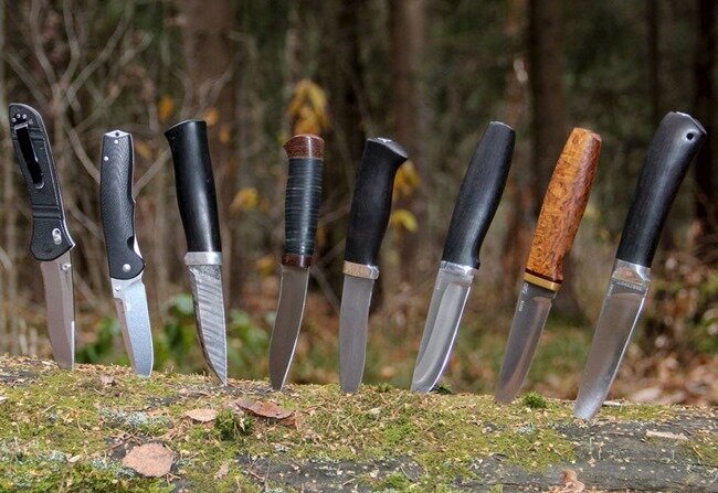 Нож и его некоторые разновидности